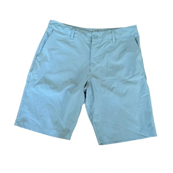 Hang Ten Men's Hybrid Shorts Size 34 excellent condition color blue - Picture 1 of 11